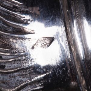 Antique French silver mounted decanter — image 9