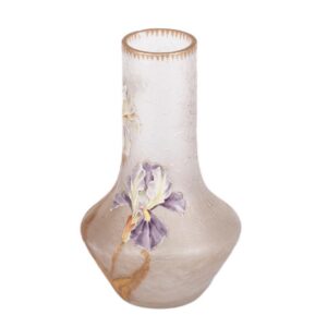 Mont Joy enameled glass vase — image 2