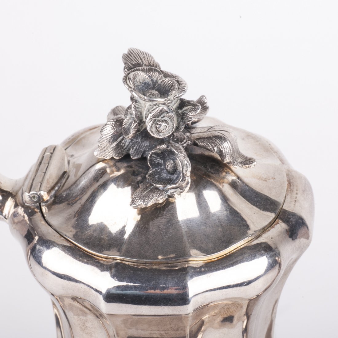 Russian silver coffee pot KJ — image 2