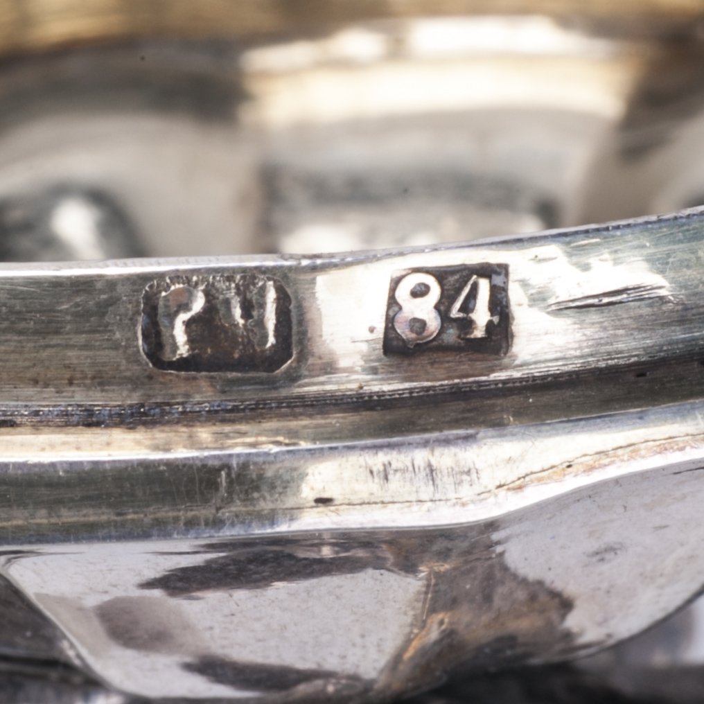 Russian silver coffee pot KJ — image 6