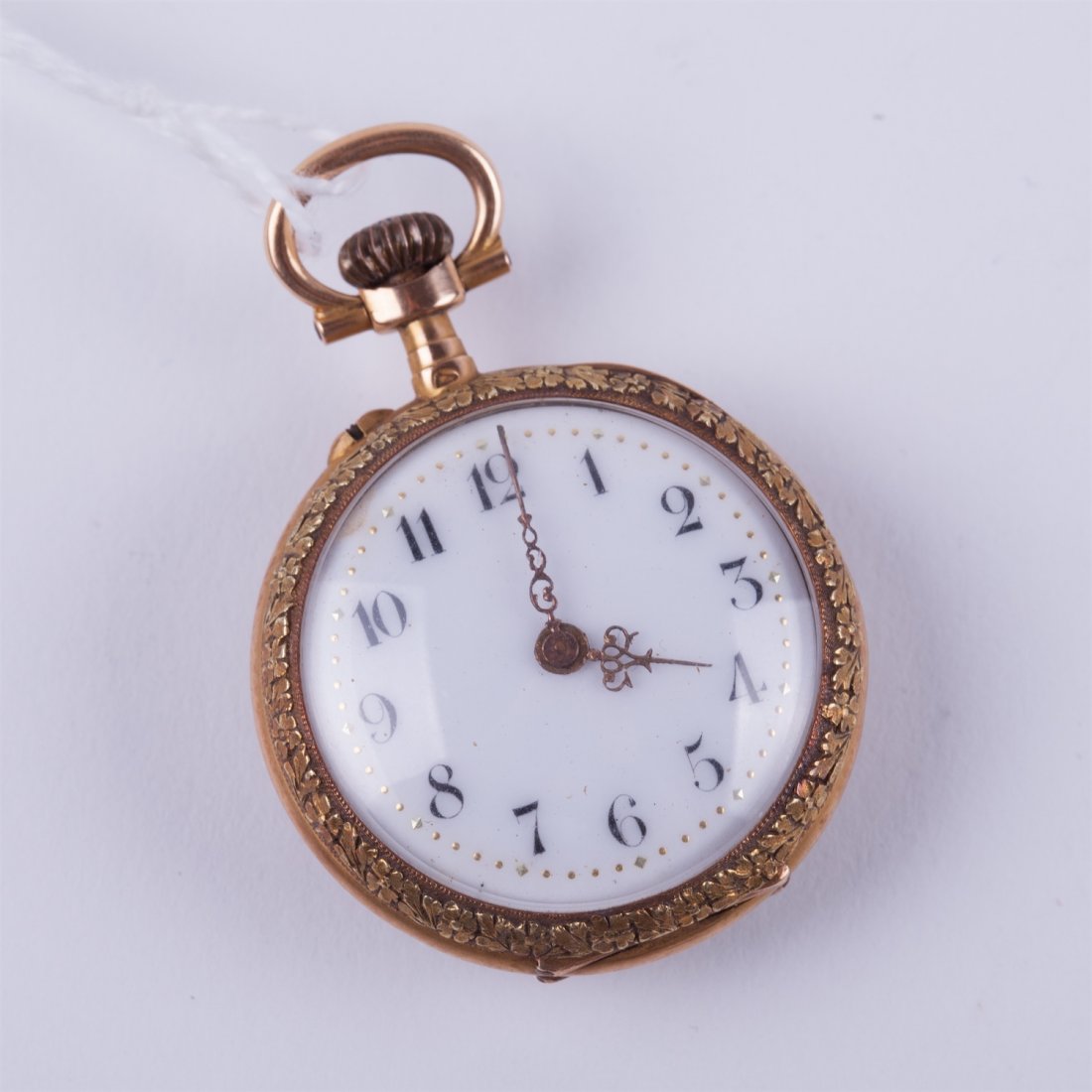 Open face case gold Le Coulre pocket watch. — image 1