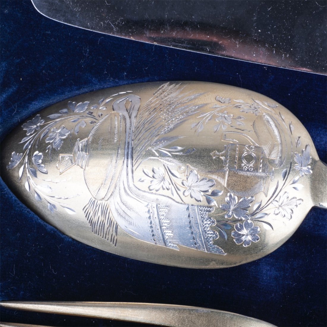 Russian silver set â€œEgoistâ€ in a box — image 4