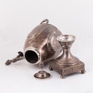 18th century English sterling silver samovar — image 5