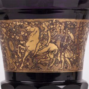 Antique Amethyst vase. Moser Karlsbad — image 4