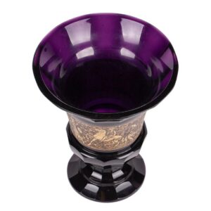 Antique Amethyst vase. Moser Karlsbad — image 5