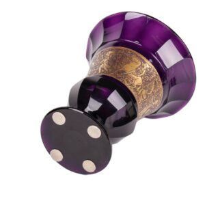Antique Amethyst vase. Moser Karlsbad — image 6