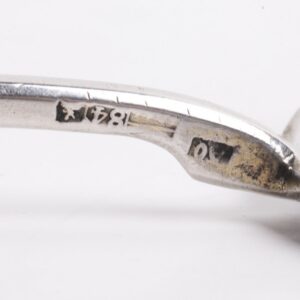Russian silver jam spoon with depiction of Moscow — image 4