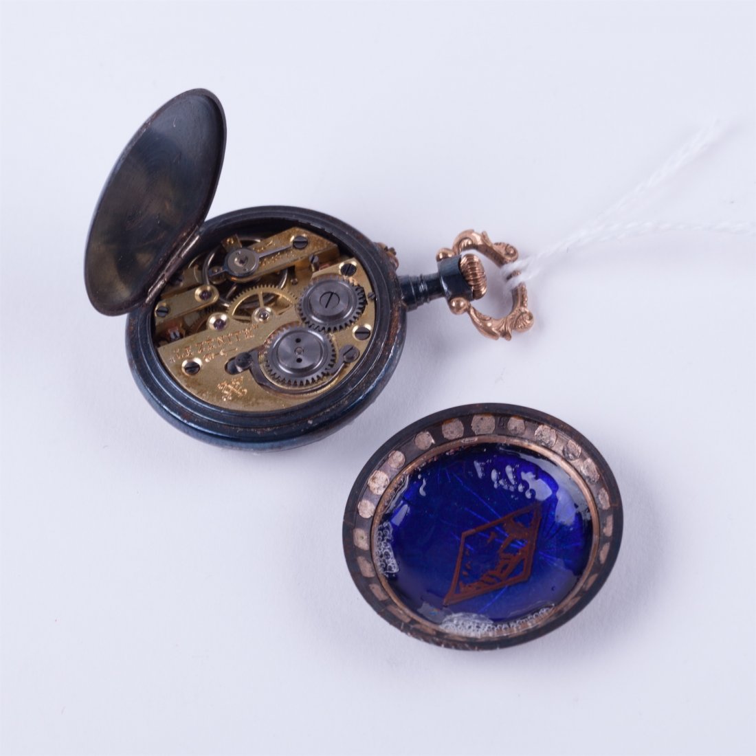 Enamel "Zenith" pocket watch. — image 5