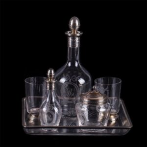 Antique French serving set of 6 pieces — image 1
