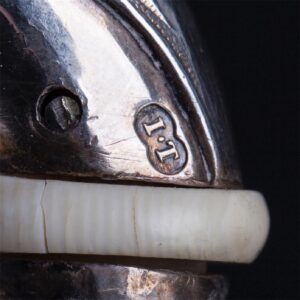 Antique English silver tea pot — image 7