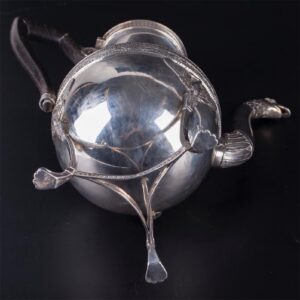 Antique French silver coffee set of 3 parts — image 10
