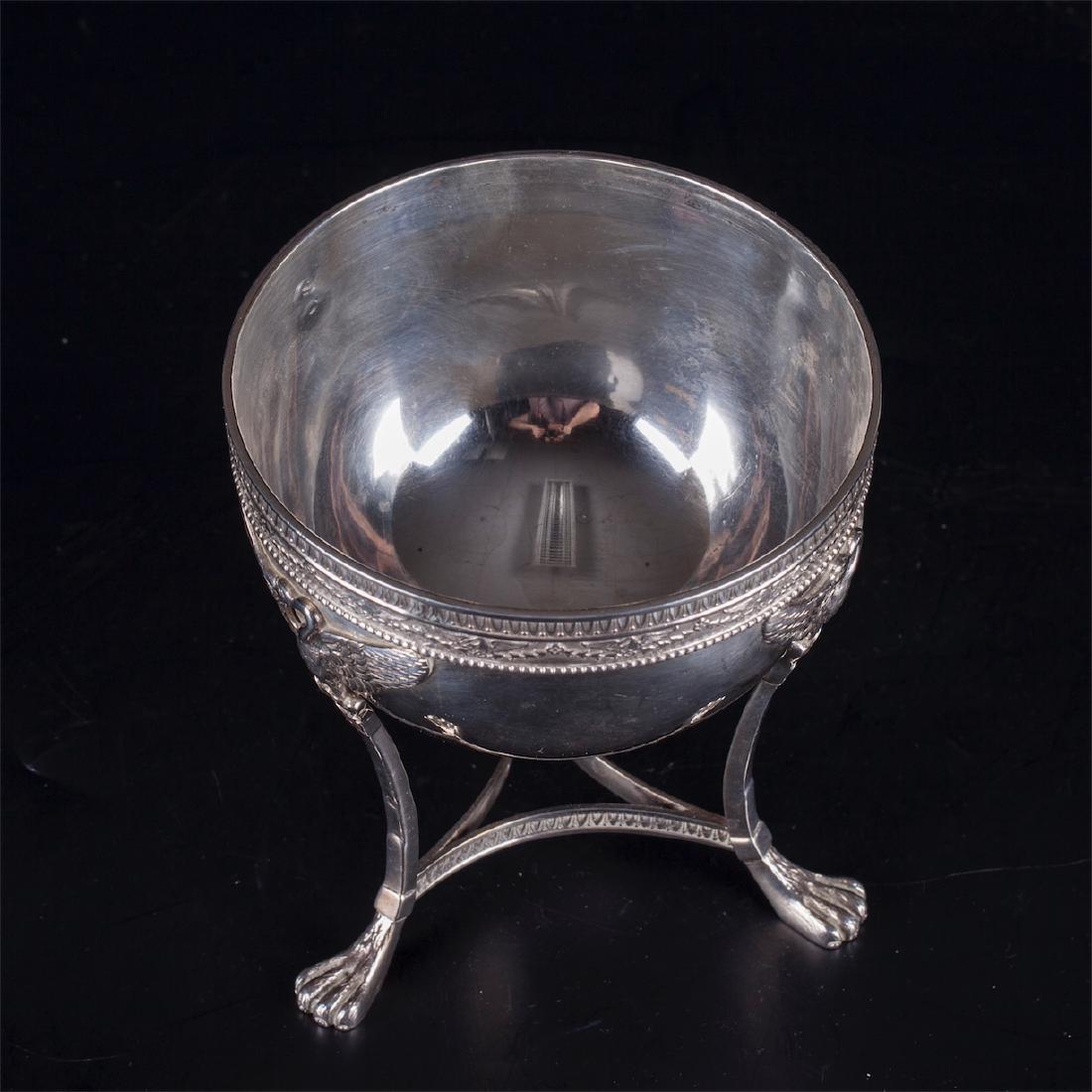 Antique French silver coffee set of 3 parts — image 4