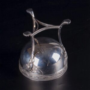 Antique French silver coffee set of 3 parts — image 6