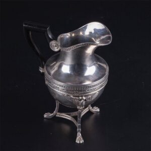 Antique French silver coffee set of 3 parts — image 8