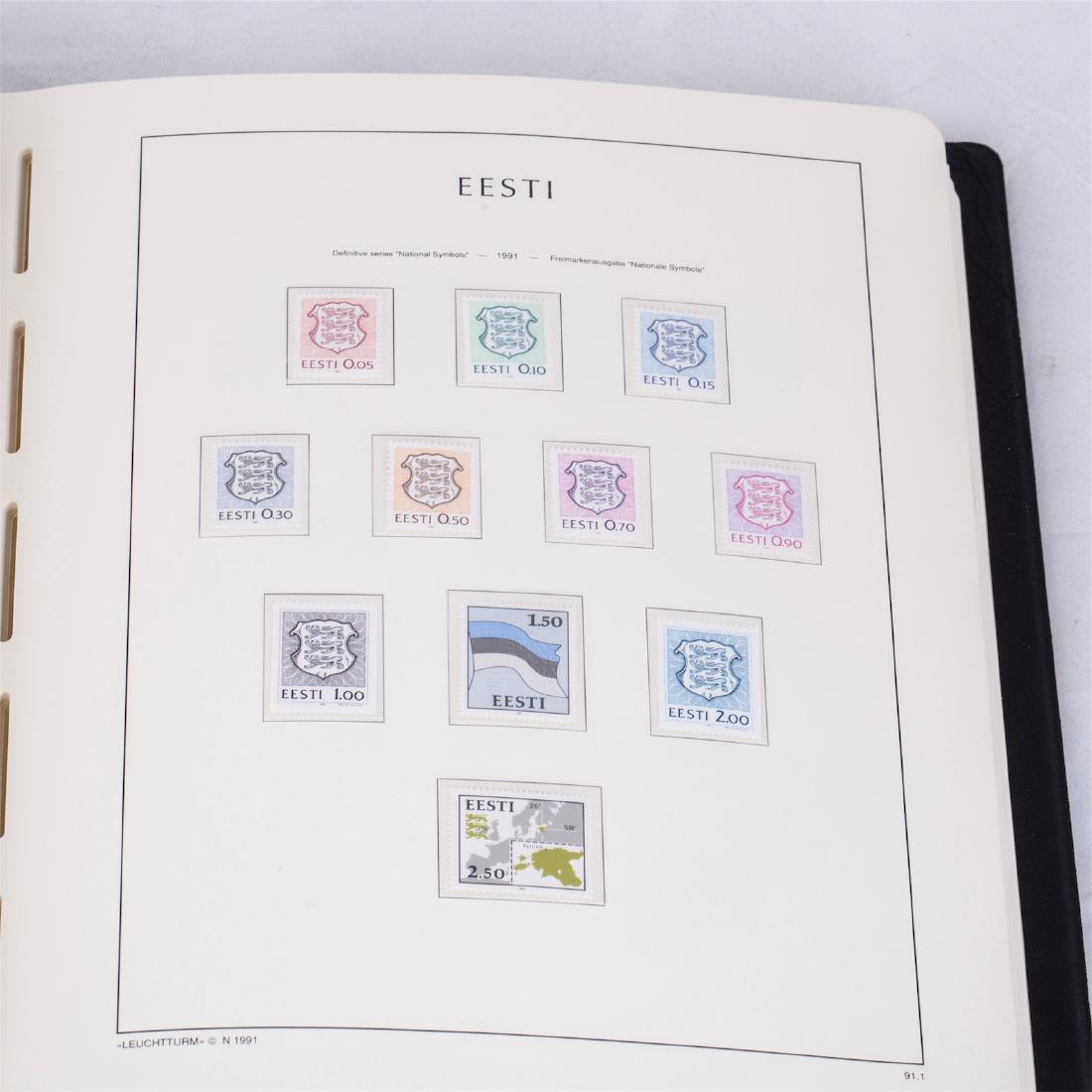 Collection of Estonian 1991-2012 postage stamps — image 2