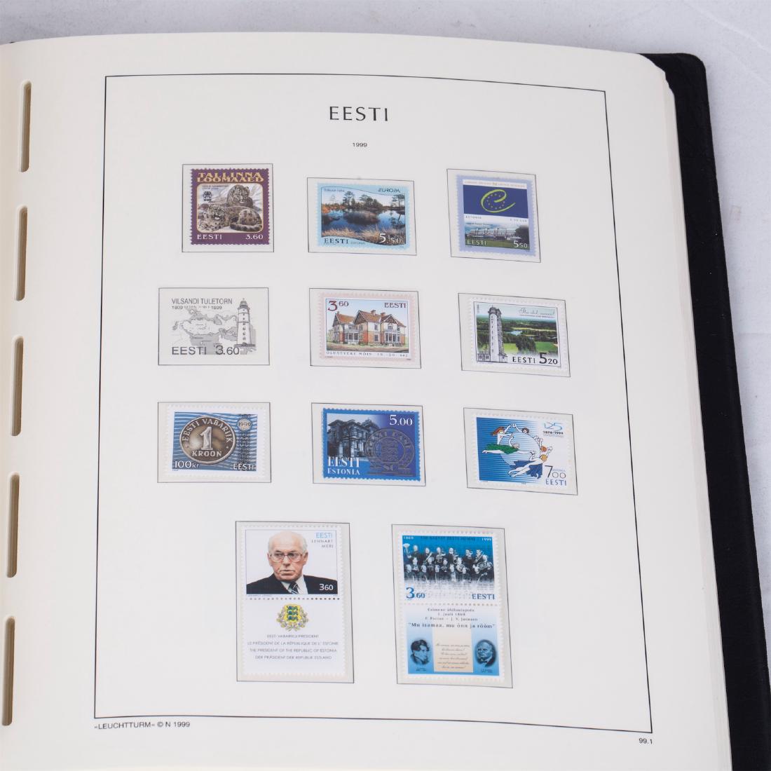 Collection of Estonian 1991-2012 postage stamps — image 3