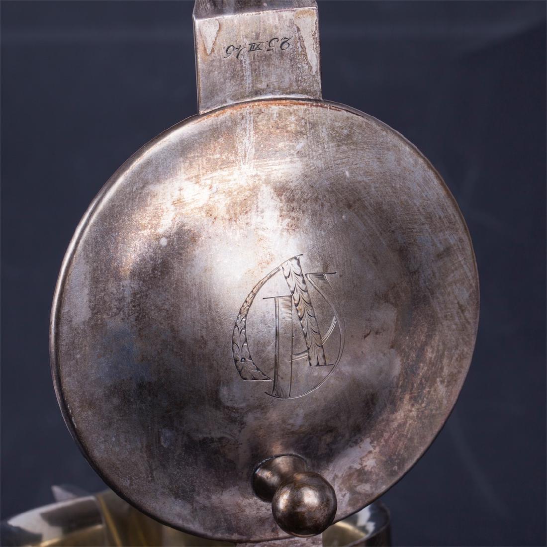 Huge Estonian silver mounted decanter — image 3