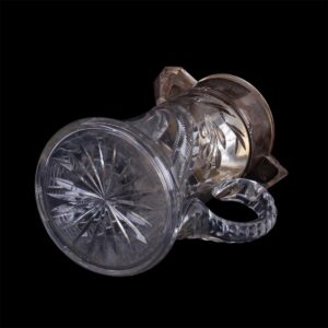Huge Estonian silver mounted decanter — image 5