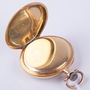 Open face gold pocket watch "Zenith". — image 4