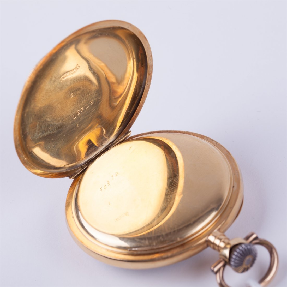 Open face gold pocket watch "Zenith". — image 5