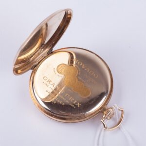 Gold pocket watch "Movado". — image 4