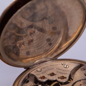 Gold pocket watch "Movado". — image 5