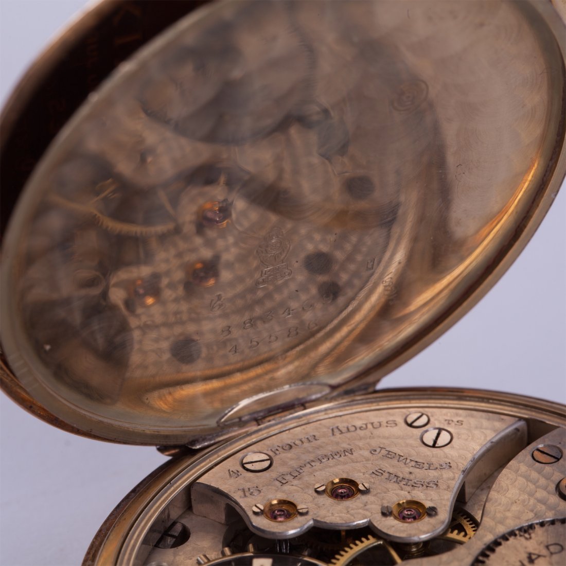 Gold pocket watch "Movado". — image 5