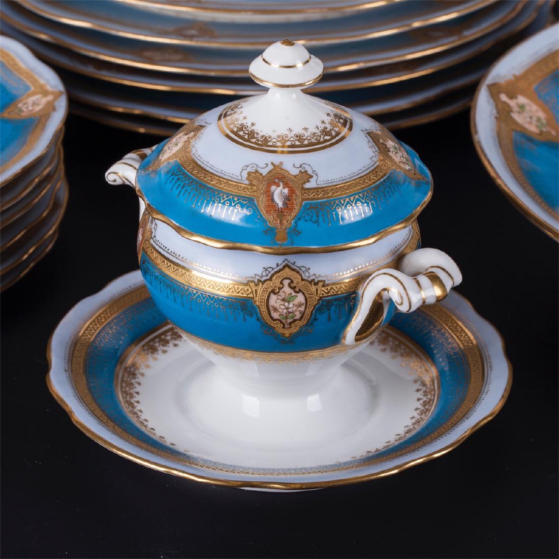 Russian Imperial porcelain dining set. Kuznetsov — image 2