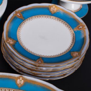 Russian Imperial porcelain dining set. Kuznetsov — image 4