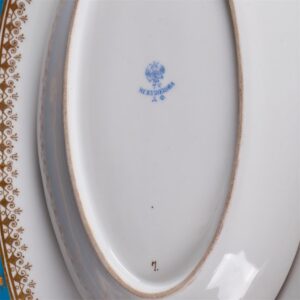 Russian Imperial porcelain dining set. Kuznetsov — image 5