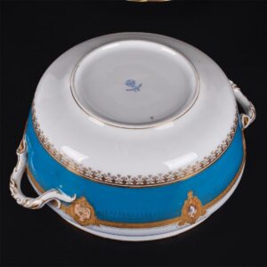 Russian Imperial porcelain dining set. Kuznetsov — image 7