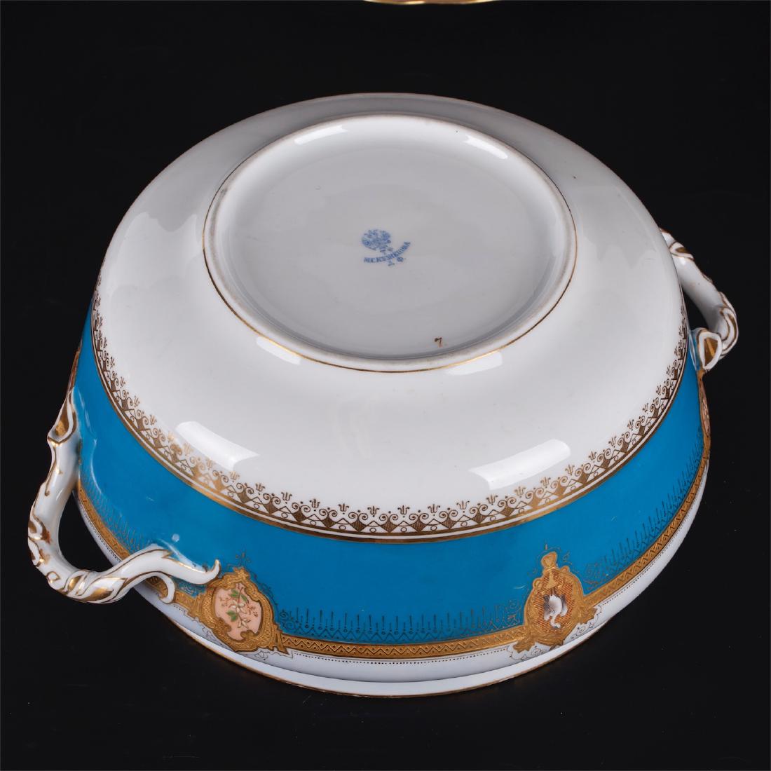 Russian Imperial porcelain dining set. Kuznetsov — image 7