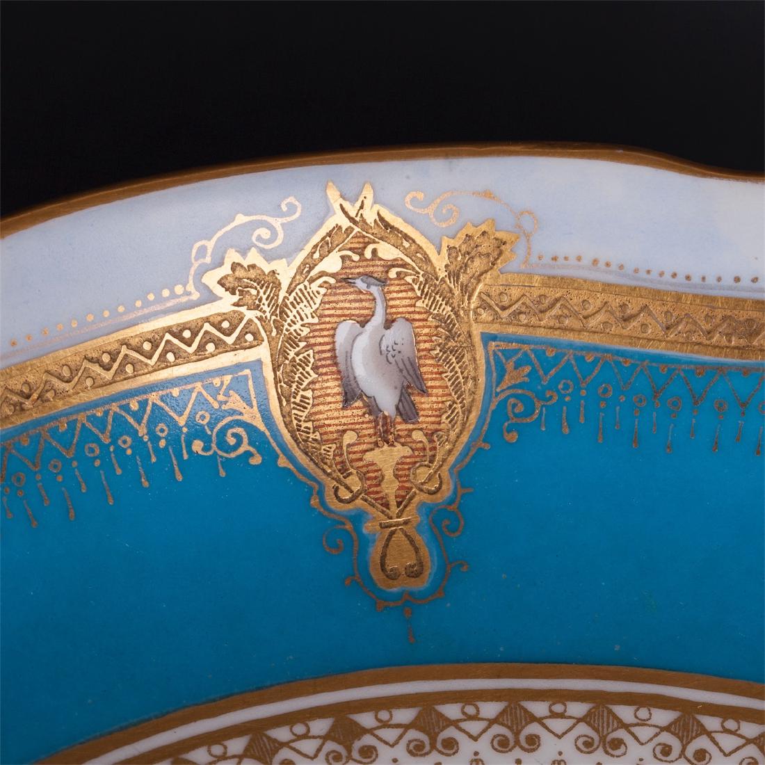 Russian Imperial porcelain dining set. Kuznetsov — image 8