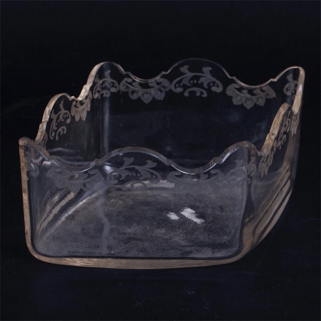 Antique jardiniere with floral motives — image 5