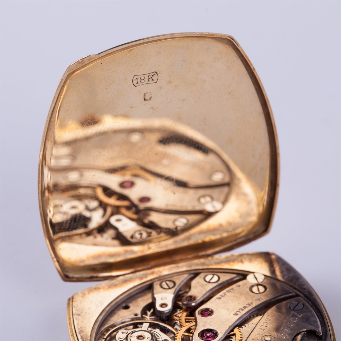 Gold pocket watch "Zodiac". — image 3