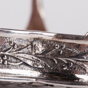 Antique silver French miniature dollhouse furniture set — image 9