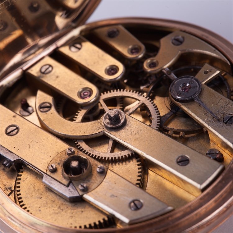 Imperial Russian Presentation Pocket watch in Gold. — image 8