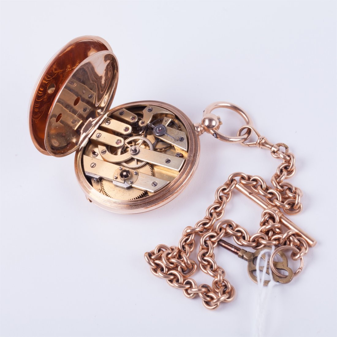 Imperial Russian Presentation Pocket watch in Gold. — image 9