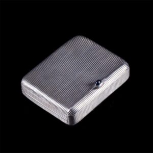 Vintage German folding cigarette case. M.Schutz — image 1