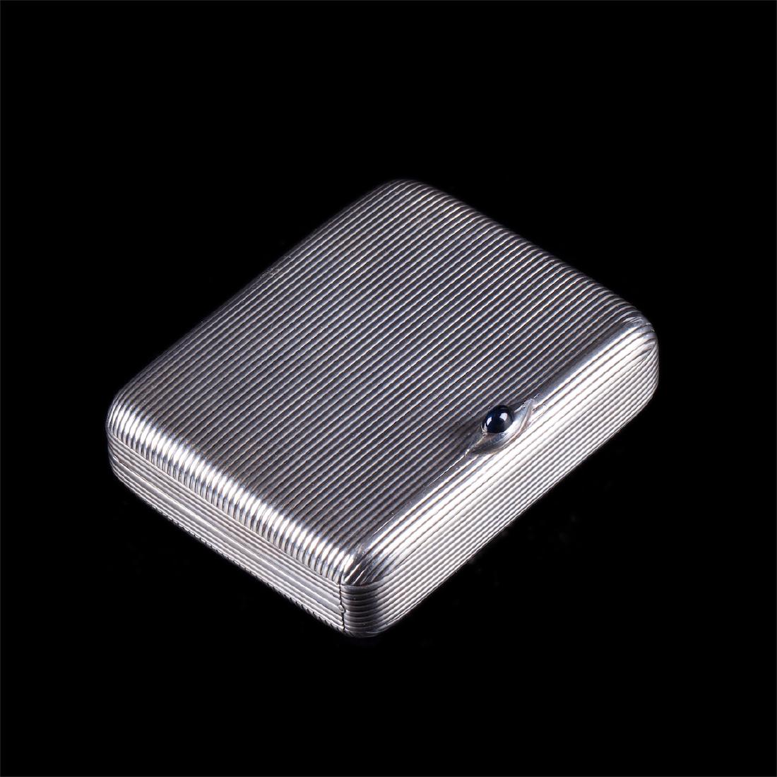 Vintage German folding cigarette case. M.Schutz — image 1