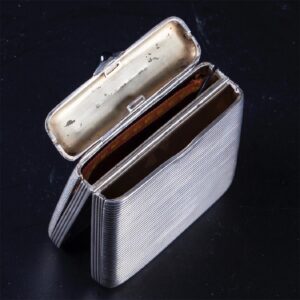 Vintage German folding cigarette case. M.Schutz — image 10