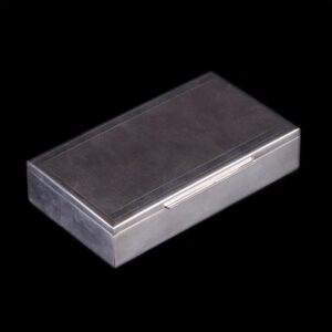 Antique cigar/cigarette box with wooden inserts — image 1