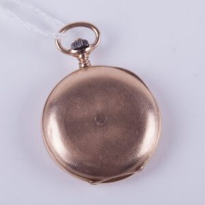 Hunting case gold pocket watch "Longines" circa 1900 — image 3