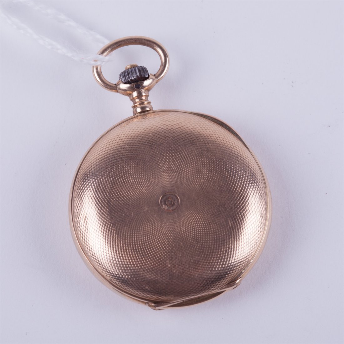Hunting case gold pocket watch "Longines" circa 1900 — image 3