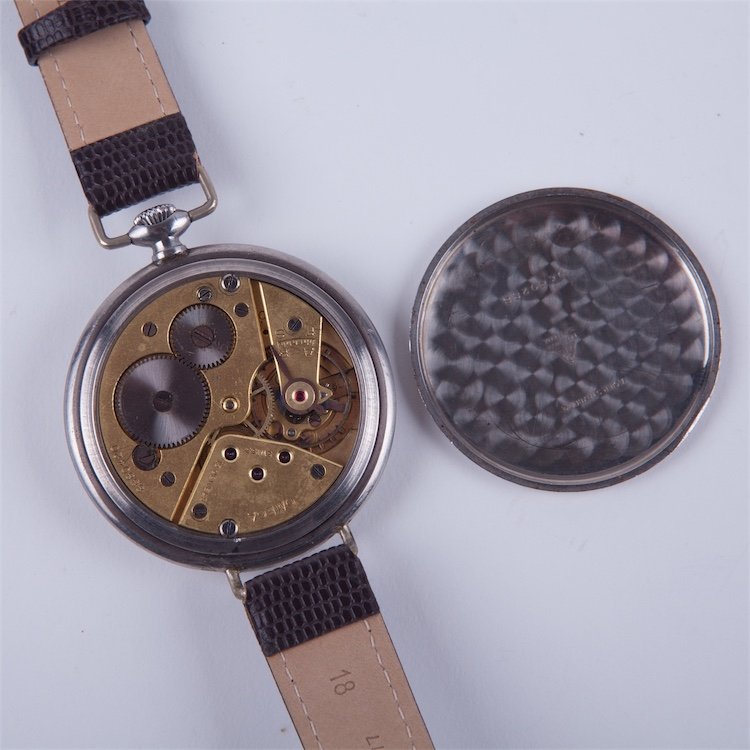 Large stainless steel wristwatch "Omega". — image 5