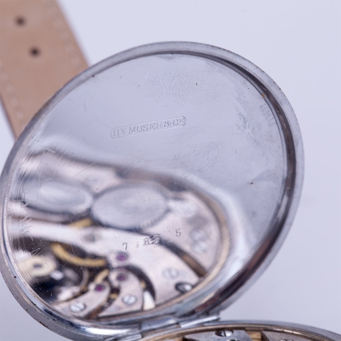 Large metall wristwatch "Henry Moser ". — image 3
