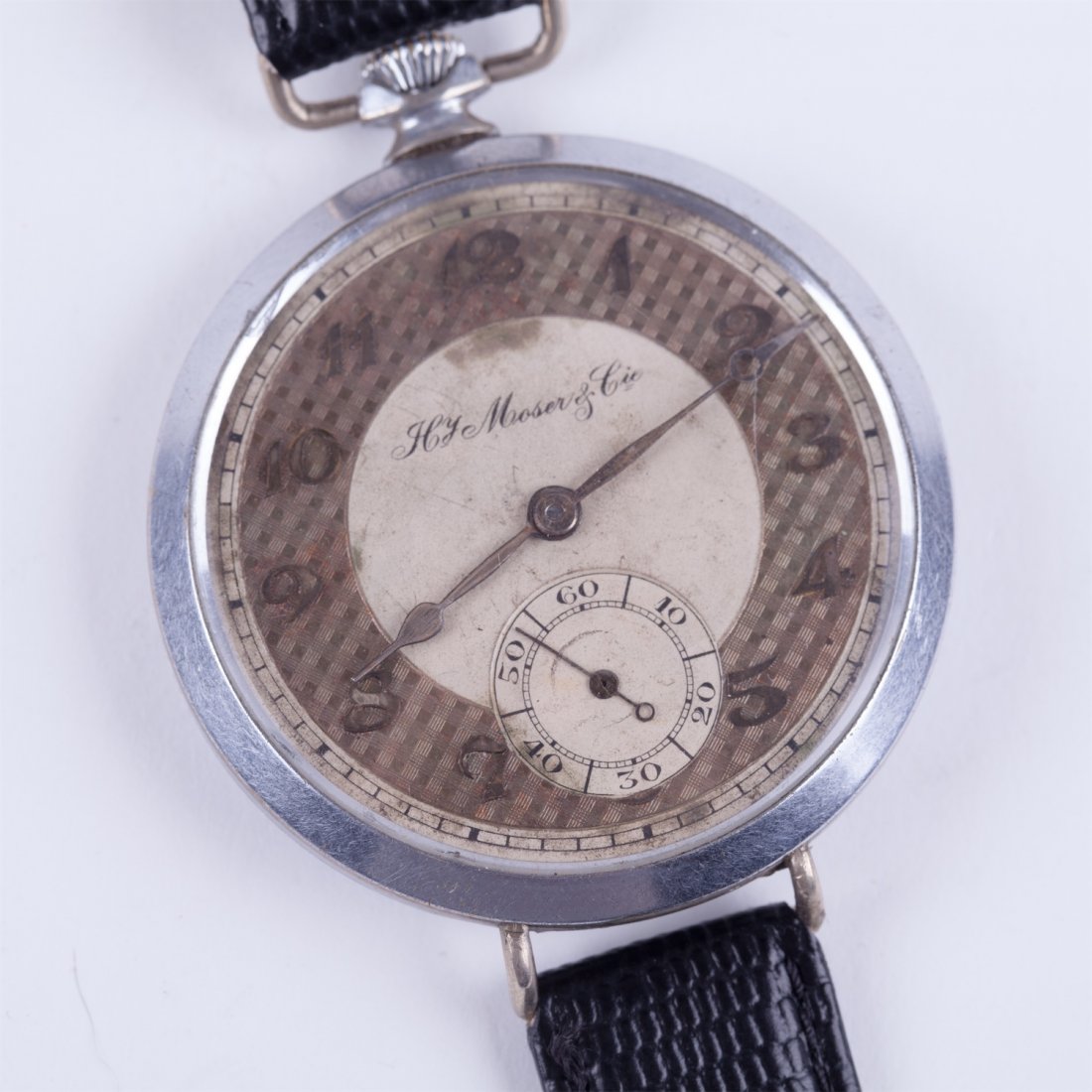Large metall wristwatch "Henry Moser ". — image 5