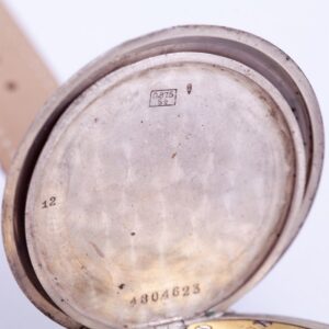 Large silver wristwatch "Longines". — image 6