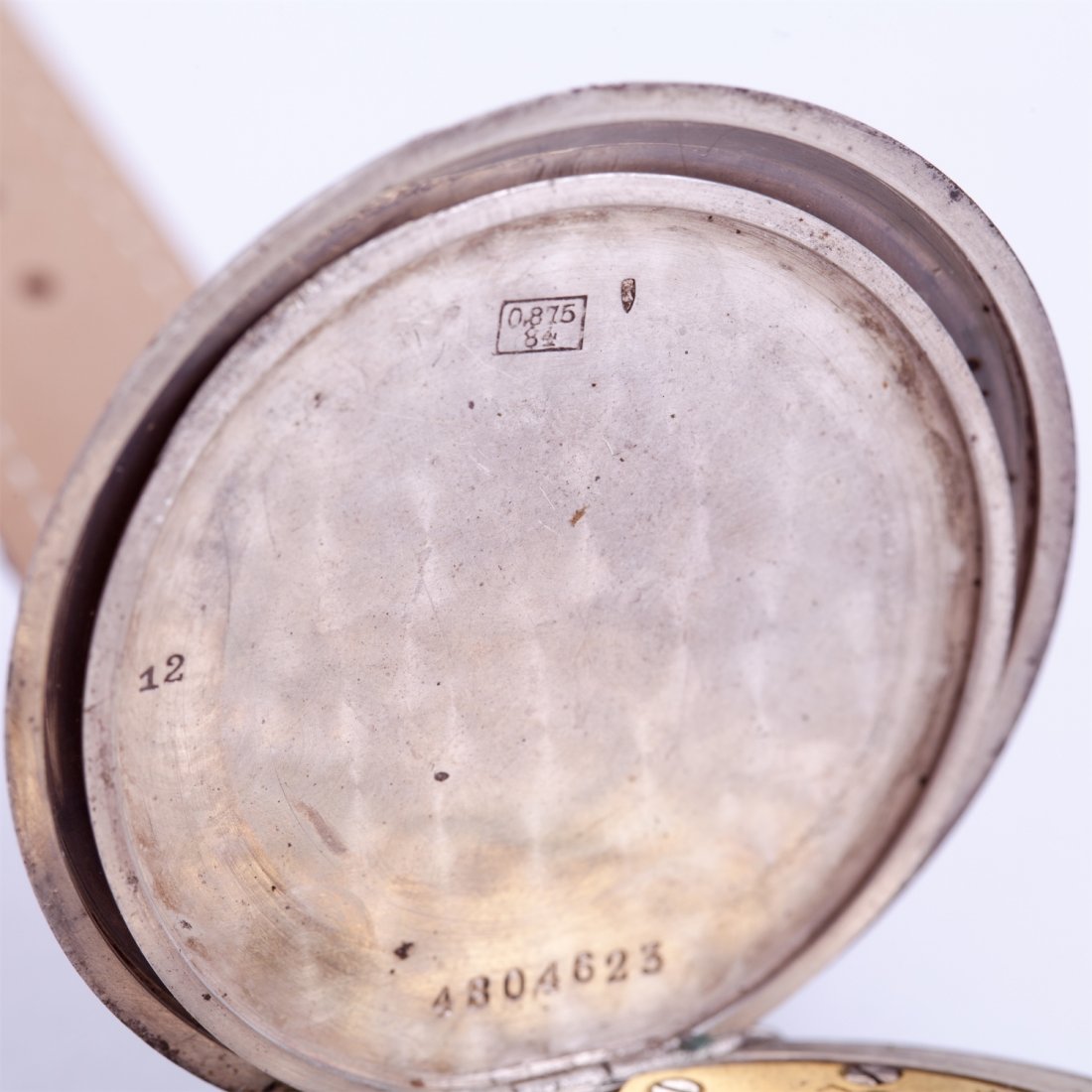 Large silver wristwatch "Longines". — image 6