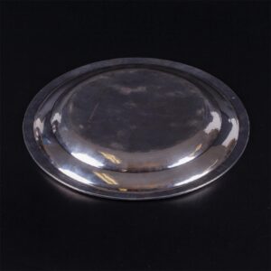 Antique French silver decorative plate — image 4